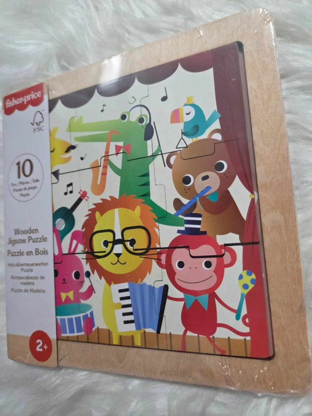Fisher Price Wooden Jigsaw Puzzle Set
